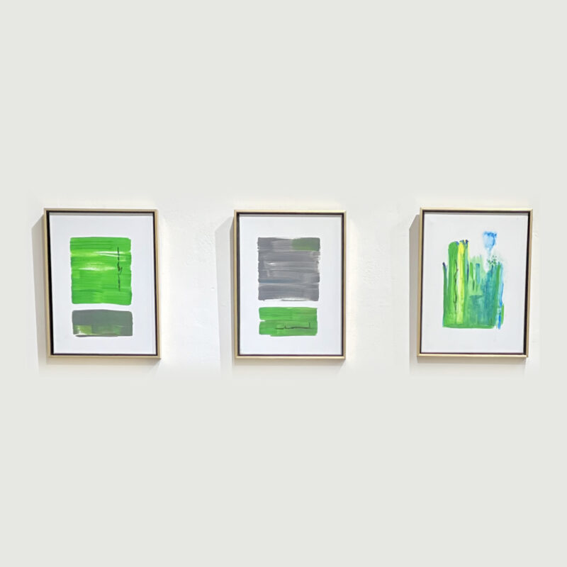 Seaweed Mosaic Framed